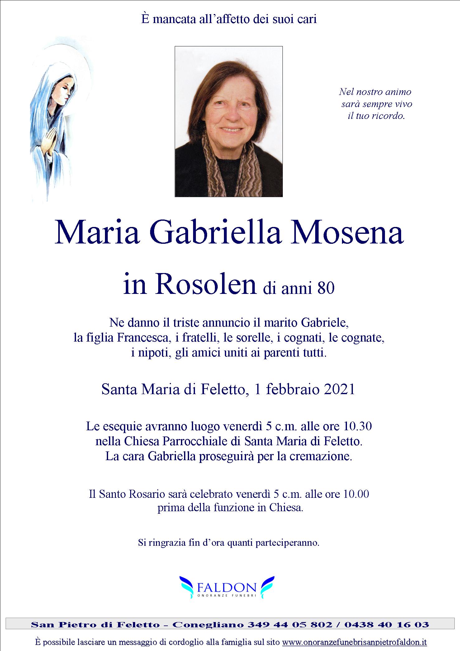 Maria Gabriella Mosena